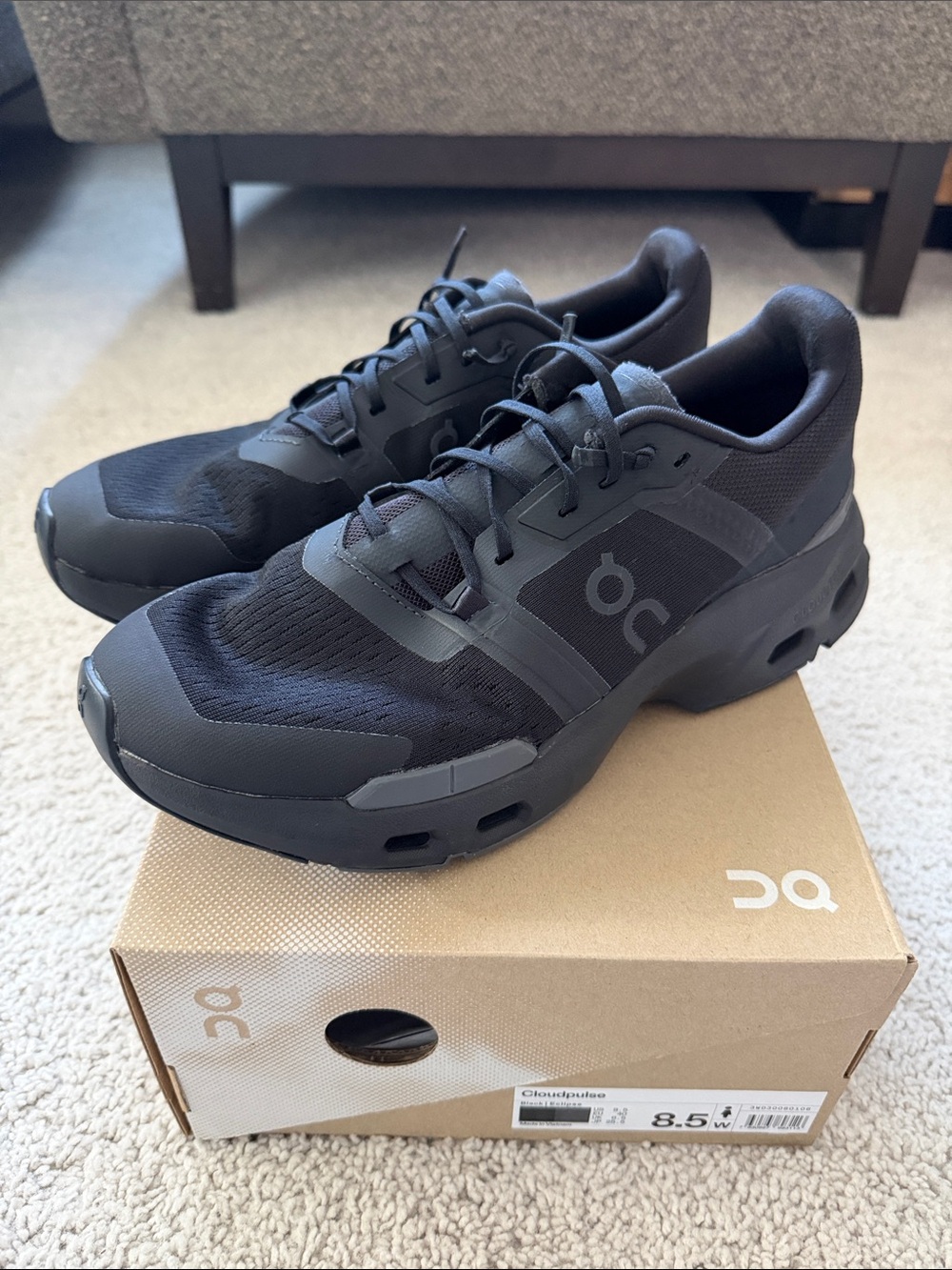 On Running Women's Cloudpulse Sneakers - Black